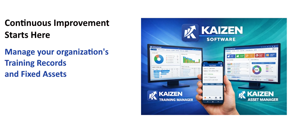 web-based software for training records and fixed assets