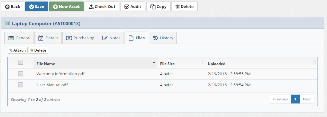 Asset Manager Web Edition Screenshots: View the screenshot gallery.
