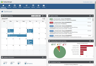 Training Manager Dashboard