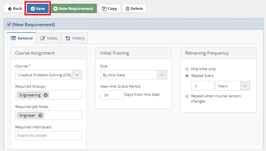 SaveRequirementForm